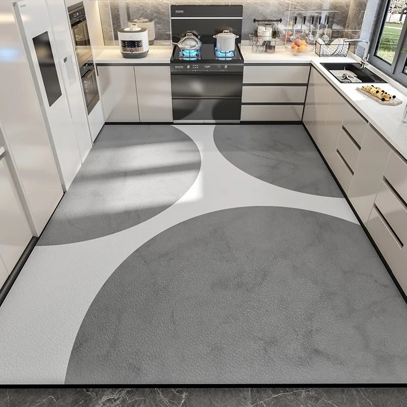 Commercial Kitchen Non Slip Flooring - Tappeto per Cucina Impermeabile in PVC,