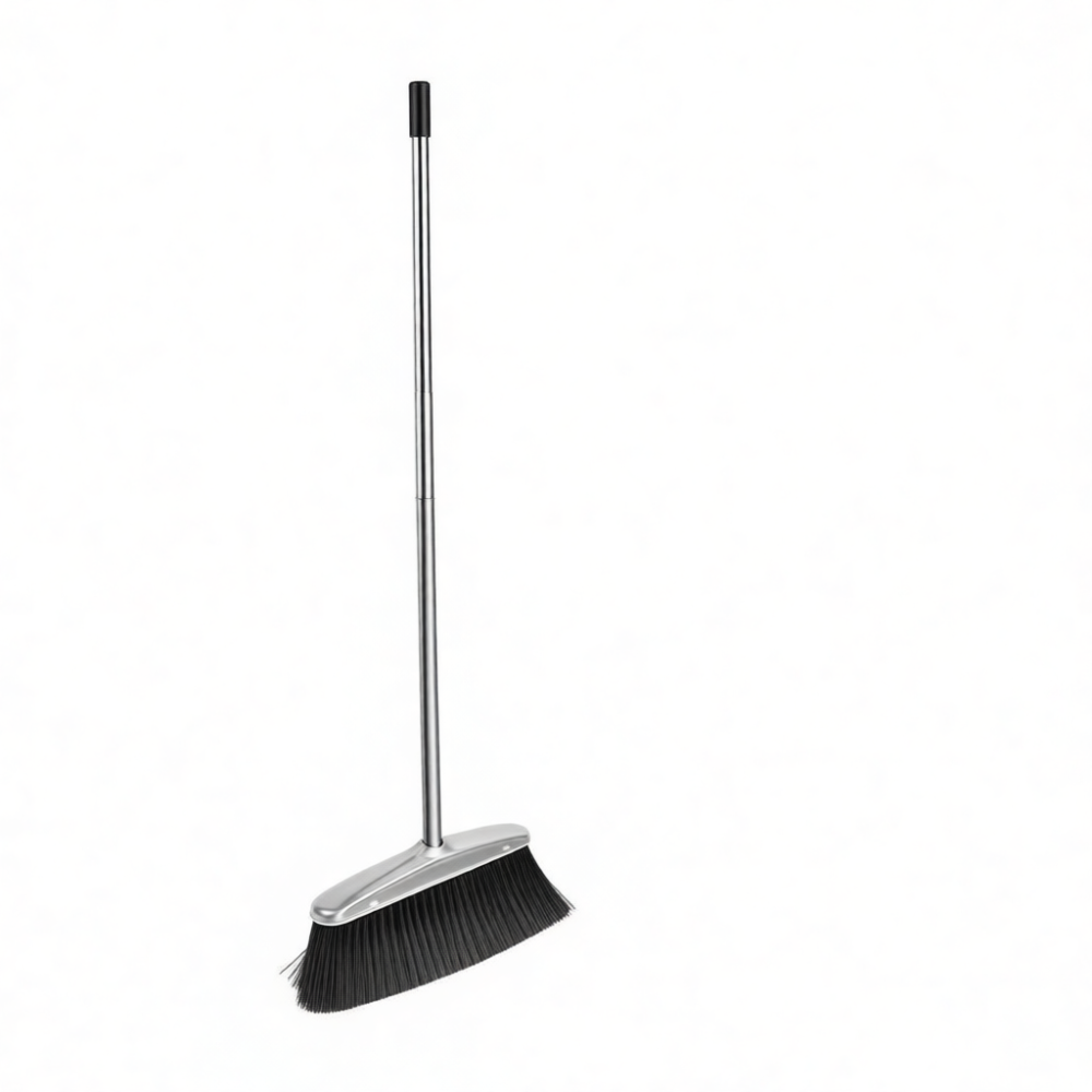 Commercial Kitchen Broom - Set Paletta e Scopa in Acciaio
