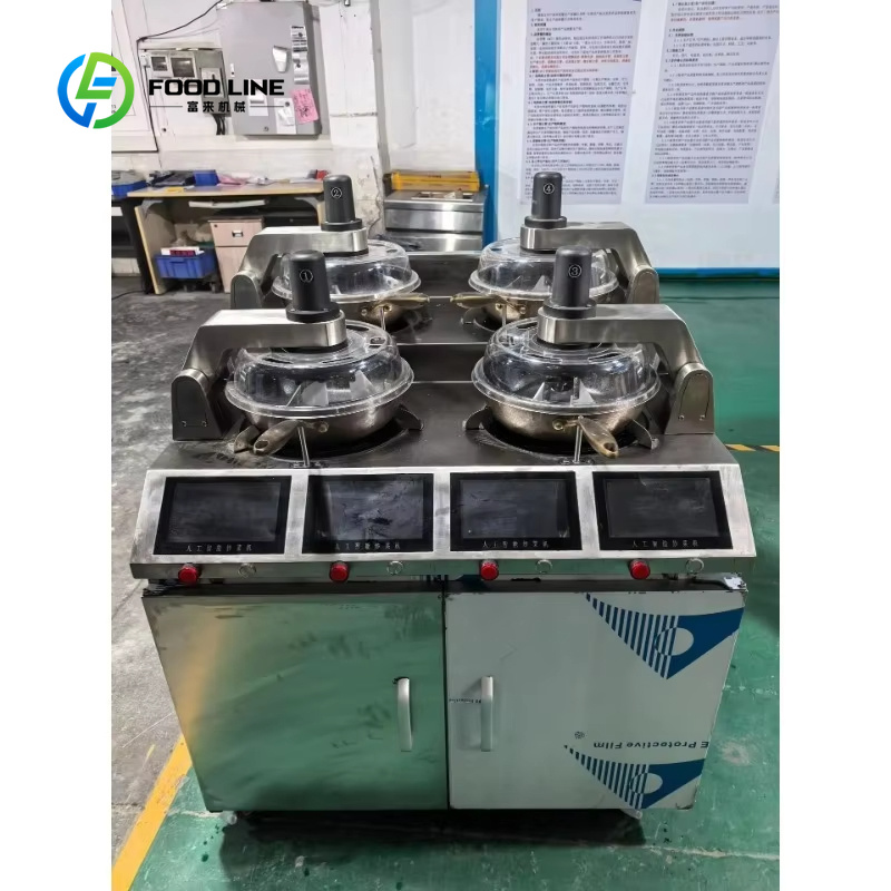 Commercial Kitchen Maintenance - Macchina Automatica Commerciale a Quattro Teste