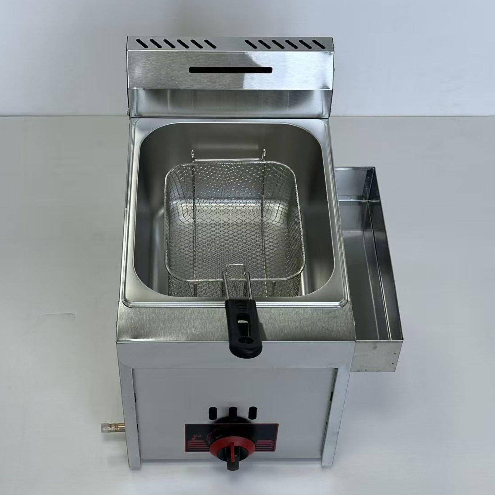 Commercial Kitchen Appliance - Friggitrice Professionale a Gas, Robusta e