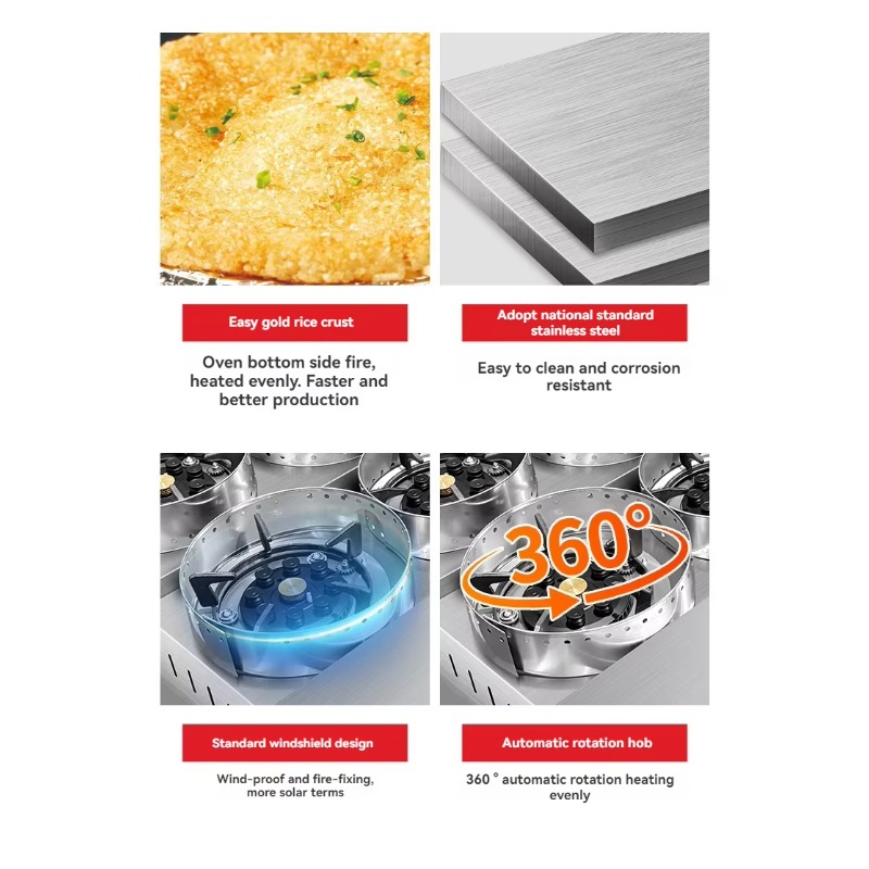 Commercial Kitchen Cooking - Attrezzatura da Cucina Commerciale a 9