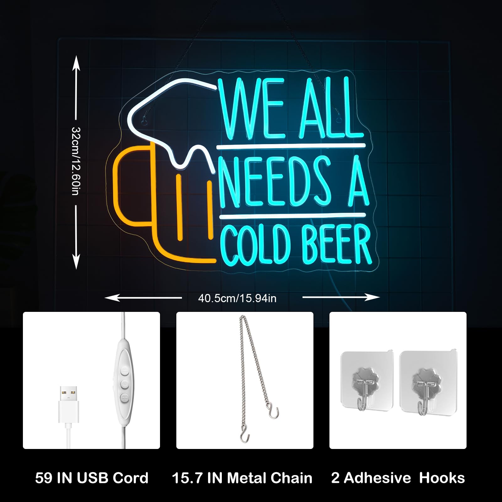 Insegna al neon per birra Inse - Commercial Kitchen Needs recensione e prezzo
