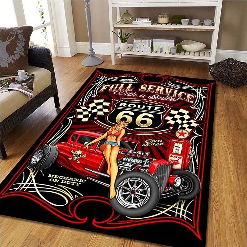 Route 66 Tappeto vintage per m - Commercial Kitchen Non Slip Flooring recensione e prezzo