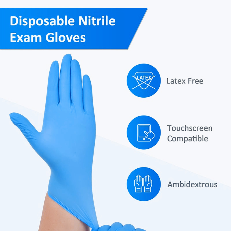 100 Pezzi Guanti Monouso in Ni - Commercial Kitchen Gloves recensione e prezzo