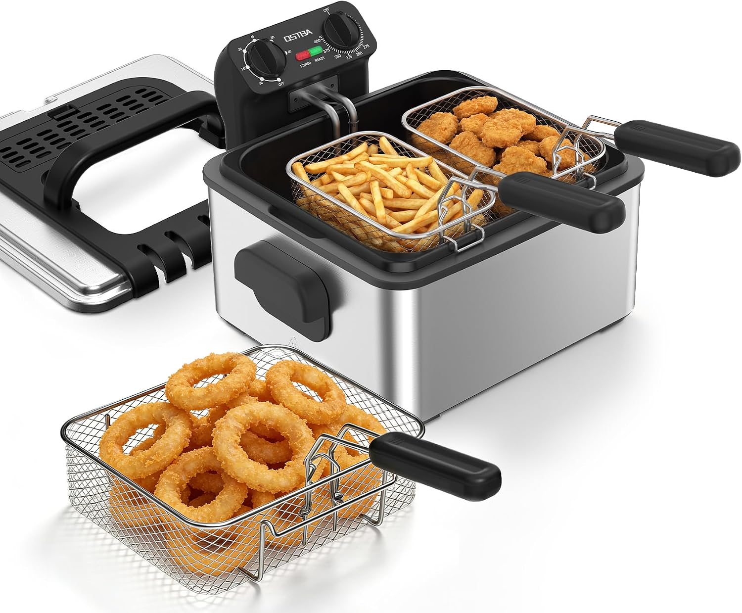 Friggitrice Elettrica con 3 Ce - Commercial Kitchen Appliance recensione e prezzo