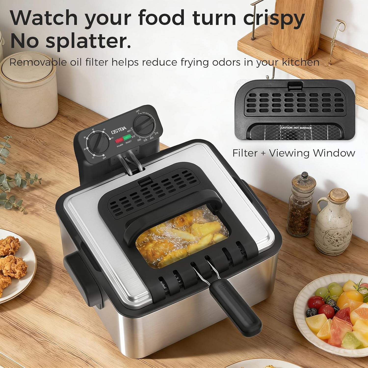 Friggitrice Elettrica con 3 Ce - Commercial Kitchen Appliance recensione e prezzo