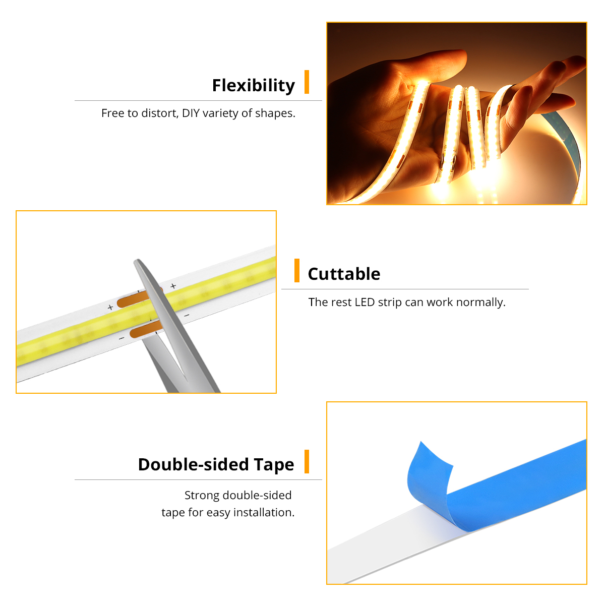 Striscia COB DC5V USB LED sott - Commercial Kitchen Lights recensione e prezzo