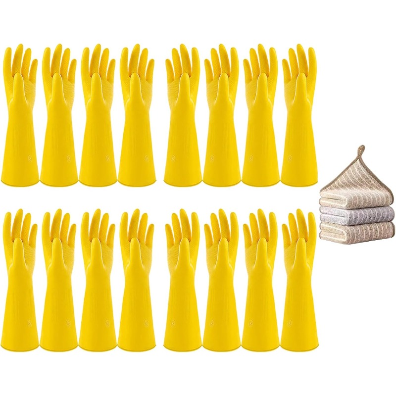 3 Paia di Guanti in Lattice pe - Commercial Kitchen Gloves recensione e prezzo
