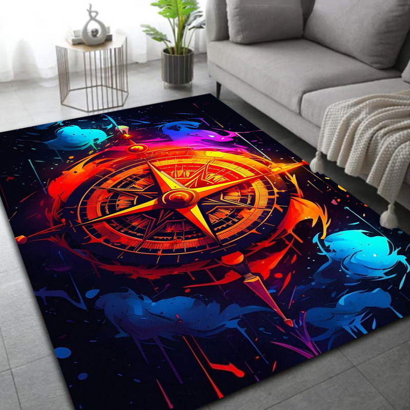 Retro Compass Map World Map Ar - Commercial Kitchen Non Slip Flooring recensione e prezzo