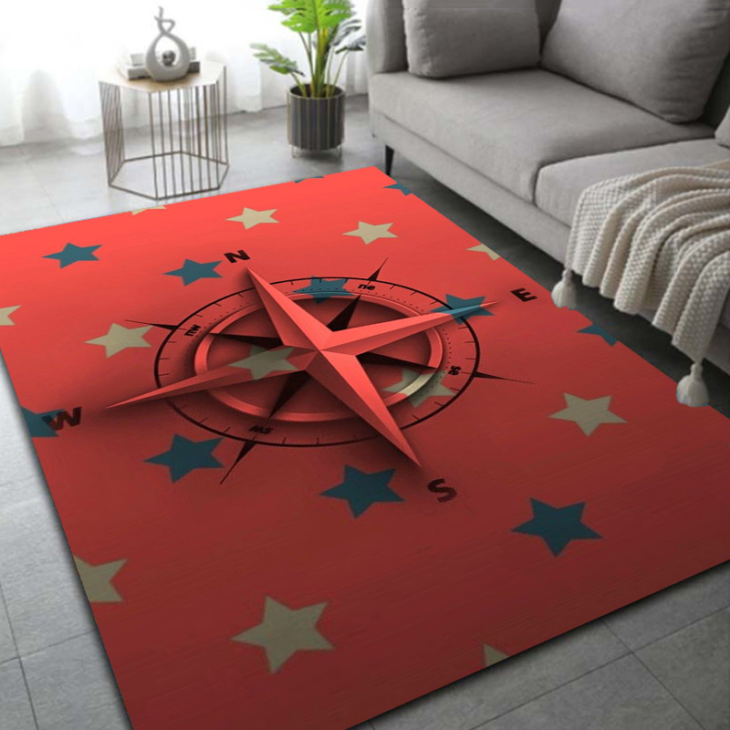 Retro Compass Map World Map Ar - Commercial Kitchen Non Slip Flooring recensione e prezzo