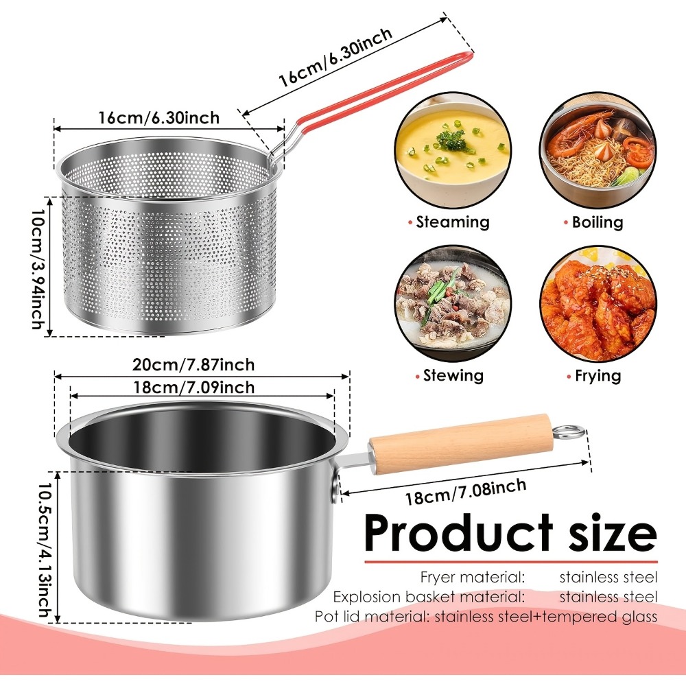 Friggitrice in acciaio inox da - Commercial Kitchen Appliance recensione e prezzo