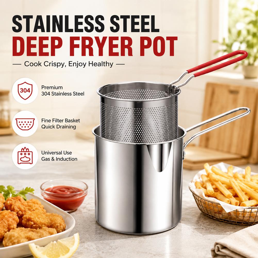 Pentola per Frittura Profonda  - Commercial Kitchen Appliance recensione e prezzo